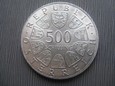 Austria 500 schilling 1980