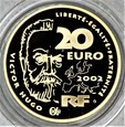 Francja - 20 euro 2002 - Gavroche - 17 g Au920 1/2 Oz.