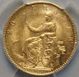 Dania 20 koron 1873 PCGS MS63