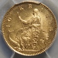 Dania 10 koron 1873 PCGS MS64