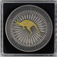 Australia 1 $ 2019 Kangur ANTIQUE GOLD 500 szt