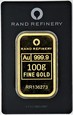 RAND REFINERY złota sztabka - 100 g Au 999,9