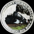Liberia 5 dolarów 2011 History of Railroads: Union Pacific Big Boy
