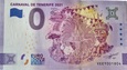 Banknot 0 Euro 2021 ( Hiszpania ) - Carnaval de Tenerife 2021