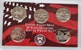 Stany USA - Zestaw Proof Set 2001 - 5 X 25 cent Mennica S AG900