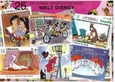 Zestaw 25 znaczków pocztowych - WALT DISNEY