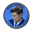 1 dolar (2015) Prezydenci USA John F. Kennedy KOLOR dwustronny D