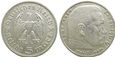 5 marek (1936 E) III Rzesza Niemiecka - Hindenburg Swastyka AG 0,900