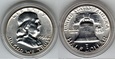 Half Dollar Franklin 1956 Mennica P