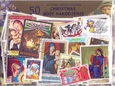 Zestaw 50 znaczków pocztowych - BOŻE NARODZENIE