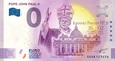 Banknot 0 Euro 2022 (Włochy) - Jan Paweł II Watykan