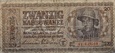 Banknot 20 karbowańców 1942 (Ukraina) - Rowno