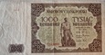 Banknot 1000 złotych (1941) - Seria G