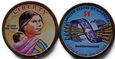 1 dolar (2013) Indianka Native Sacagawea KOLOR dwustronny Mennica D