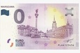 Banknot 0 Euro 2019 (Polska) - Warszawa
