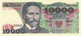 Banknot 10000 zł (1988) - Stanisław Wyspiański DP