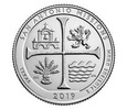 25 cent (2010 - 2021) Parki USA - zestaw wszystkich 56 monet P
