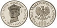 100 zł (1981) - Władysław Sikorski próba AG