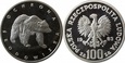 100 złotych (1983) - Niedźwiedź - Ochrona Środowiska