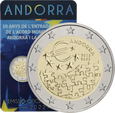 2 Euro 2022 - Andora ( 10. lat euro )