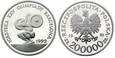 200000 zł (1991) - Igrzyska XXV - Barcelona 1992