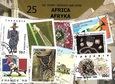 Zestaw 25 znaczków pocztowych - AFRYKA