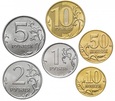 Rosja 2015 - zestaw monet obiegowych (6 szt)