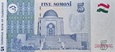 Banknot 5 somoni 1999 ( Tadżykistan )