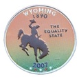 25 cent (2007) - Wyoming - KOLOR