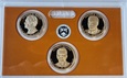1 dolar (2016) Prezydenci USA - komplet 3 monet Mennica San Francisco