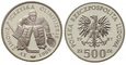 500 zł (1987) - Igrzyska Olimpijskie Calgary 1988