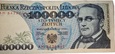 Banknot 100000 zł (1990) - Stanisław Moniuszko seria AM