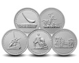 5 rubli (2015) zestaw 5 monet - Wyzwolenie Krymu