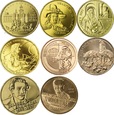 2 zł (1999)-Zestaw wszystkich 8 monet z 1999 roku