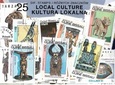 Zestaw 100 znaczków pocztowych - KULTURA LOKALNA