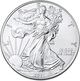 Amerykański Orzeł - America Eagle - 1 uncja - Srebro - 2021