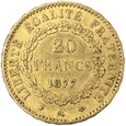 20 Franków - Francja - 1877 - III Republika - Paryż