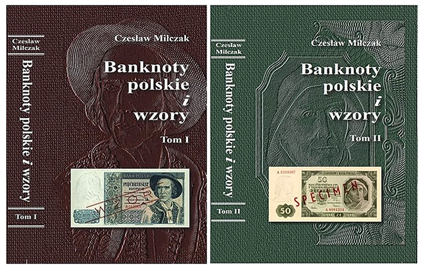 Czesław Miłczak Banknoty Polskie i Wzory wyd.II - 2023