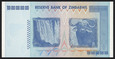 100 bilonów dolarów Zimbabwe 2008 AA - UNC