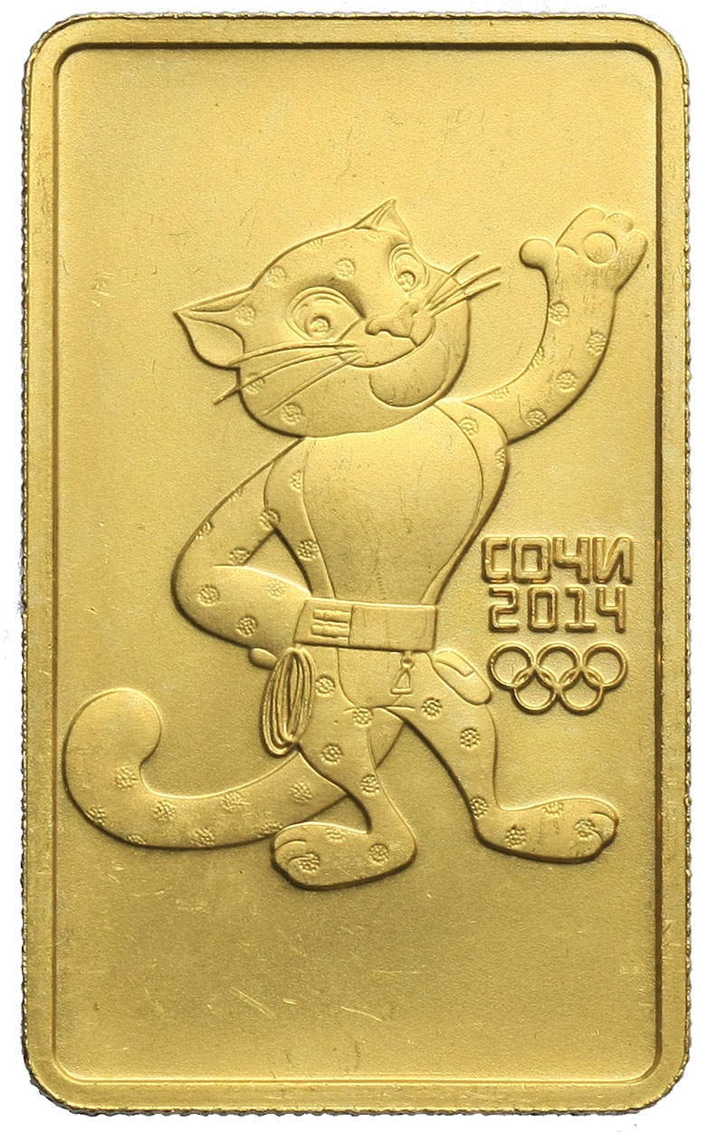 Rosja, 100 Rubli 2012, Igrzyska Olimpijskie - Soczi 2014