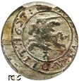 PGNUM - Szeląg litewski 1653, mennica Wilno. PCGS MS 62