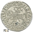 PGNUM - Półgrosz (1/2 grosza) 1557, mennica Wilno. PCGS MS 62