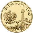 PGNUM - 200 złotych 2006, Jeździec Piastowski