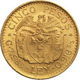 Kolumbia 5 Pesos 1925