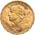Szwajcaria 20 franków 1930 B