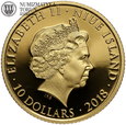Niue, 10 dolarów 2018, Roman Dmowski, złoto