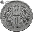 Austria, 1 korona 1894, st. 3