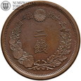 Japonia, Mutsuhito, 2 sen rok 9 (1876) 