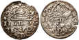 Zygmunt III Waza, zestaw 2 x grosz koronny, #JB