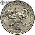 PRL, 10 złotych 1965, Duża Kolumna, st. 1-/2+
